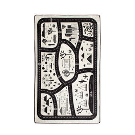 Conceptum Alfombra Black City 140 x 190 cm Multicolor